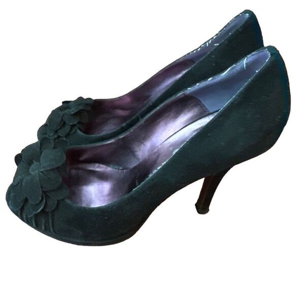 Jeffrey Campbell vintage black suede pumps - Picture 8 of 8